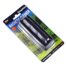 Магніт для чищення стекол акваріума KW Zone Dophin 11 x 3 см