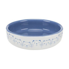 Миска для котів коротконосих порід Trixie 0,3 л / 15 см (керамічна)