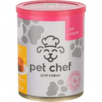 М'ясний паштет для цуценят Pet Chef 360 г (курка)