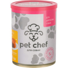 М'ясний паштет для дорослих собак Pet Chef 360 г (курка)