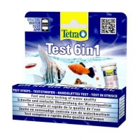 Набор индикаторных тестов для воды Tetra «Test 6in1» 10 шт.