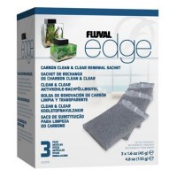 Наполнитель для фильтра Fluval «Edge» активированный уголь (3 x 45 г)