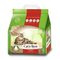 Наповнювач туалета для котів Cat's Best «‎Original» 5 л / 2.1 кг (деревинний)