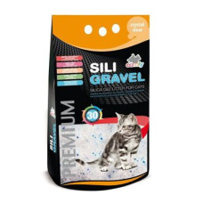 Наповнювач туалета для котів Comfy Sili Gravel 3,8 л (силікагелевий)