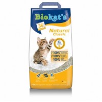 Наполнитель туалета для кошек Песок Biokat's Natural 10кг (бентонитовый)