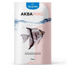Натуральний корм для акваріумних риб Природа «Аквамікс» 10 г (для всіх акваріумних риб)