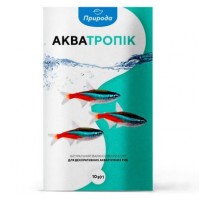 Натуральный корм для аквариумных рыб Природа «Акватропик» 10 г (для всех аквариумных рыб)