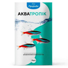 Натуральний корм для акваріумних риб Природа «Акватропік» 10 г (для всіх акваріумних риб)