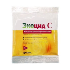 Порошок для дезінфекції KRKA «Екоцид С» 50 г - cts
