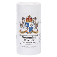 Пудра для котів та собак Crown Royale «Grooming Powder Full Body Coats» 454 г (для густої та жорсткої шерсті) - cts