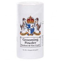 Пудра для кошек и собак Crown Royale «Grooming Powder Medium & Fine Coats» 454 г (для тонкой и шелковистой шерсти)