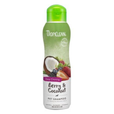 Шампунь для котів та собак TropiClean «Berry & Coconut» (Ягоди та кокос) 355 мл - dgs