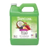 Шампунь для котів та собак TropiClean «Berry & Coconut» (Ягоди та кокос) 3,8 л - dgs