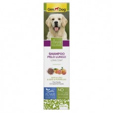 Шампунь для собак GimDog Natural Solution «Flax Seeds & Grapefruit Seeds» (насіння льону та грейпфрута) 250 мл (для довгої шерсті)