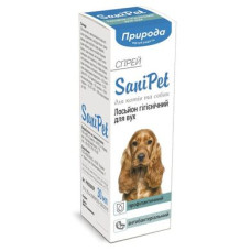 Спрей для догляду за вухами собак Природа Sani Pet 30 мл