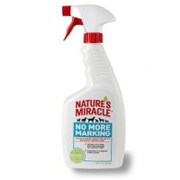 Спрей Nature's Miracle «Stain & Odor Remover. No More Marking» для видалення плям і запахів від собак, та проти повторних міток 709 мл