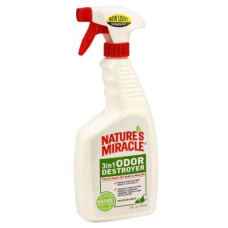 Спрей-знищувач Nature's Miracle «3in1 Odor Destroyer. Mountain Fresh» для видалення запахів, з ароматом гірської свіжості 710 мл - dgs