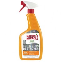 Спрей-знищувач Nature's Miracle «Set-In Stain Destroyer. Oxy Formula» для видалення плям і запахів від собак, з формулою активного кисню 709 мл