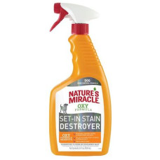 Спрей-знищувач Nature's Miracle «Set-In Stain Destroyer. Oxy Formula» для видалення плям і запахів від собак, з формулою активного кисню 709 мл