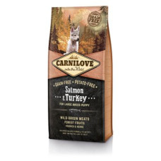Сухой корм Carnilove Salmon & Turkey Large Breed Puppy 12 кг (лосось и индейка)