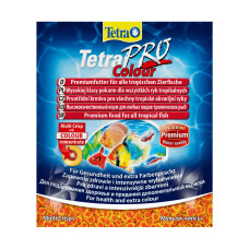 Сухий корм для акваріумних риб Tetra в чипсах «TetraPro Colour» 12 г (для всіх акваріумних риб)