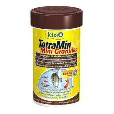 Сухий корм для акваріумних риб Tetra в гранулах «TetraMin Mini Granules» 100 мл (для всіх акваріумних риб)