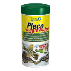 Сухий корм для акваріумних риб Tetra в пластинках «Pleco Veggie Wafers» 100 мл (для травоїдних донних риб)