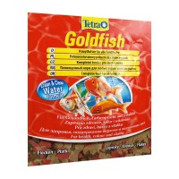 Сухой корм для аквариумных рыб Tetra в хлопьях «Goldfish» 12 г (для золотых рыбок)