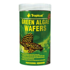 Сухий корм для акваріумних риб Tropical в пластинках «Green Algae Wafers» 250 мл (для травоїдних донних риб)