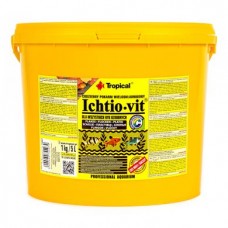 Сухий корм для акваріумних риб Tropical в пластівцях «Ichtio-Vit» 5 л (для всіх акваріумних риб)