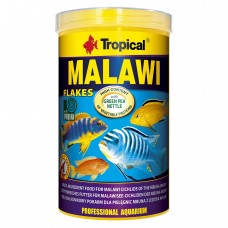 Сухий корм для акваріумних риб Tropical в пластівцях «Malawi» 1 л (для травоїдних цихлід)