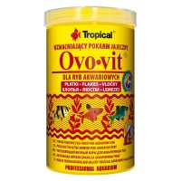 Сухой корм для аквариумных рыб Tropical в хлопьях «Ovo-Vit» 1 л (для всех аквариумных рыб)