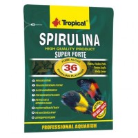 Сухой корм для аквариумных рыб Tropical в хлопьях «Super Spirulina Forte» 12 г (для травоядных рыб)