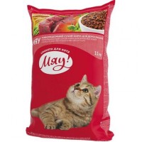 Сухой корм для взрослых кошек МЯУ 11 кг (мясное ассорти)