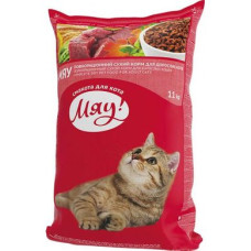 Сухий корм для дорослих котів МЯУ 11 кг (м'ясне асорті)
