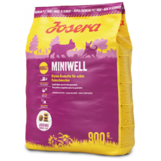 Сухий корм для дорослих собак малих порід Josera Miniwell 900 г (домашній птах)