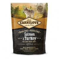 Сухий корм для дорослих собак великих порід (вагою від 25 кг) Carnilove Salmon & Turkey Large Breed 1,5 кг (лосось та індичка)