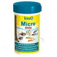 Сухий корм для дрібних акваріумних риб Tetra в паличках «Micro Sticks» 100 мл (для всіх акваріумних риб)