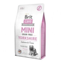 Сухий корм для йоркширських тер'єрів Brit Care Mini GF Yorkshire 2 кг (лосось та тунець)