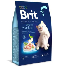 Сухий корм для кошенят Brit Premium by Nature Cat Kitten 8 кг (курка)