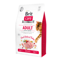 Сухий корм для котів Brit Care Cat GF Adult Activity Support 2 кг (курка і індичка)