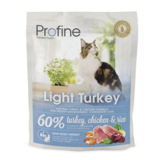 Сухий корм для котів із зайвою вагою Profine Cat Light 300 г (індичка та курка)