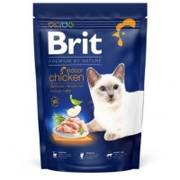Сухой корм для котов, живущих в помещении Brit Premium by Nature Cat Indoor 1,5 кг (курица)