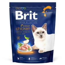 Сухий корм для котів, які живуть у приміщенні Brit Premium by Nature Cat Indoor 300 г (курка)