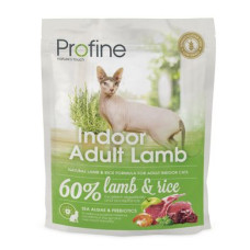 Сухий корм для котів, які живуть в приміщенні Profine Cat Indoor 300 г (ягня)