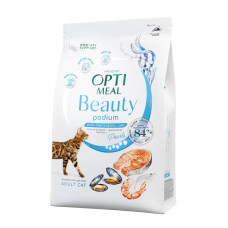 Сухий корм для котів Podium Shiny Coat & Dental Care 1.5 кг (морепродукти)