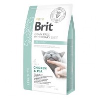 Сухой корм для кошек, при заболеваниях мочевыводящих путей Brit GF Veterinary Diet Struvite 2 кг (курица)