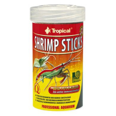 Сухий корм для креветок та раків Tropical в паличках «Shrimp Sticks» 100 мл