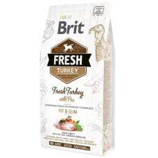 Сухий корм для собак із зайвою вагою Brit Fresh Turkey with Pea Fit & Slim 2,5 кг (індичка)