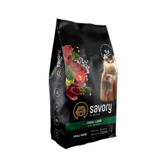 Сухий корм для собак малих порід Savory 8 кг (ягня)
